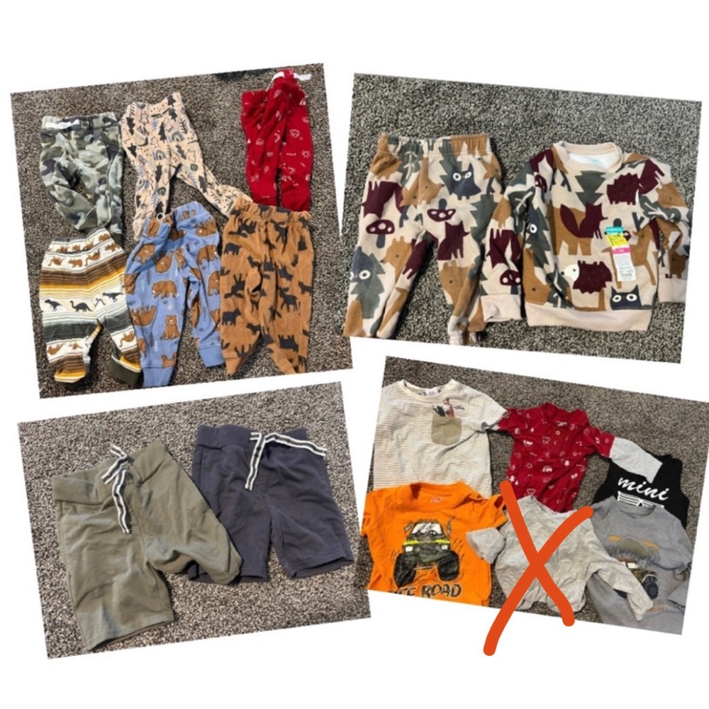 Big bundle of 15 baby Assorted Clothing Set